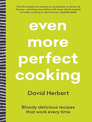 cover image of Even More Perfect Cooking